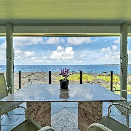 Keaau Direct Oceanfront, Big Island Home מראה חיצוני תמונה