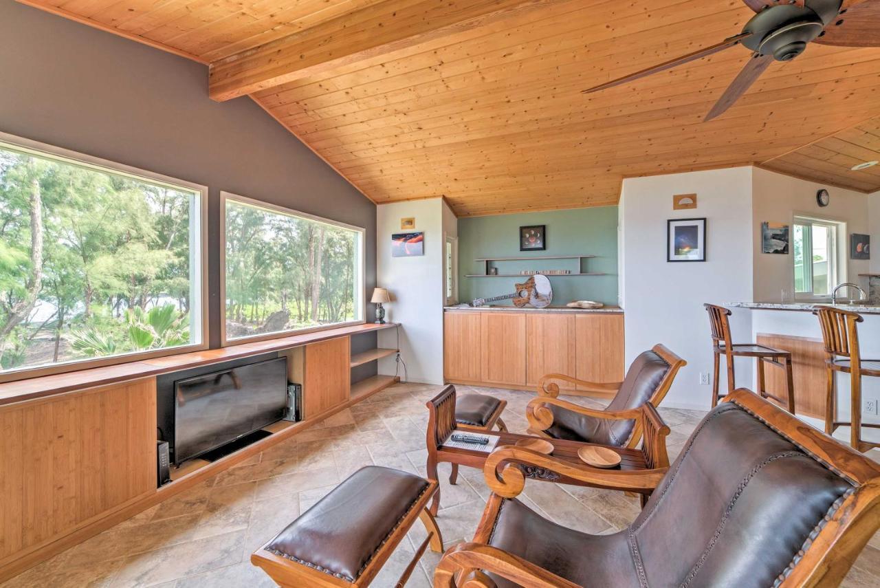 Keaau Direct Oceanfront, Big Island Home מראה חיצוני תמונה